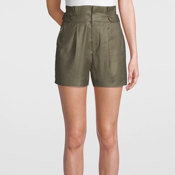 NWT White House Black Market linen short size 12 - Picture 1 of 6